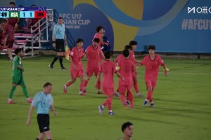 U17亚洲杯:国足3-1逆转沙特晋级四强 何思凡传射+一条龙