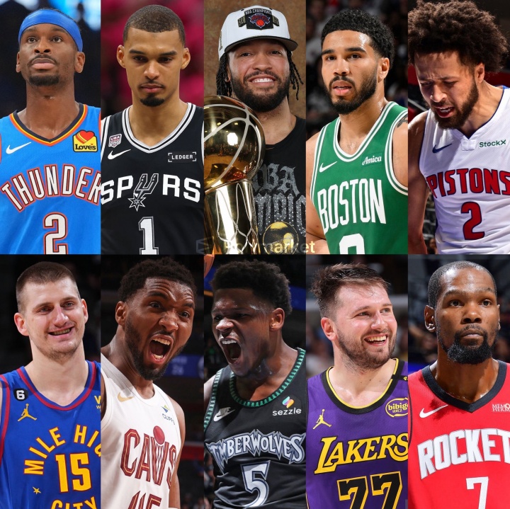 ESPN新赛季战力榜：雷霆登顶马刺第二 活塞杀入前五