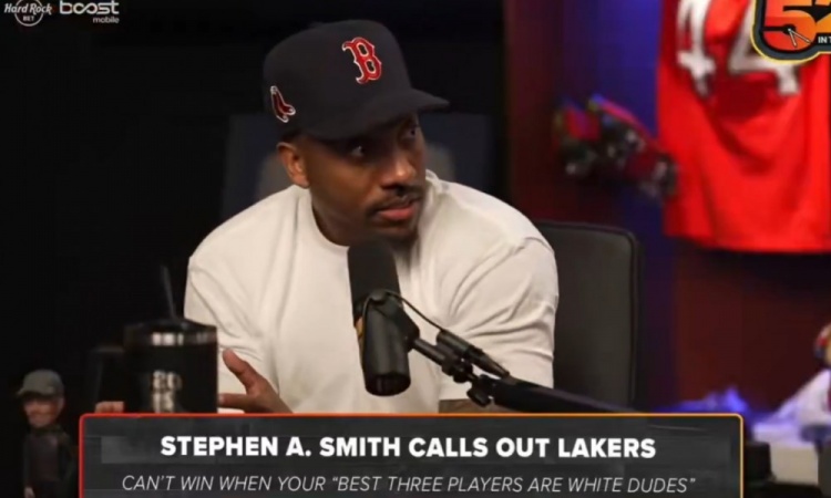 蒂格驳A·史密斯湖人“三白人”论:换个肤色早就炸了