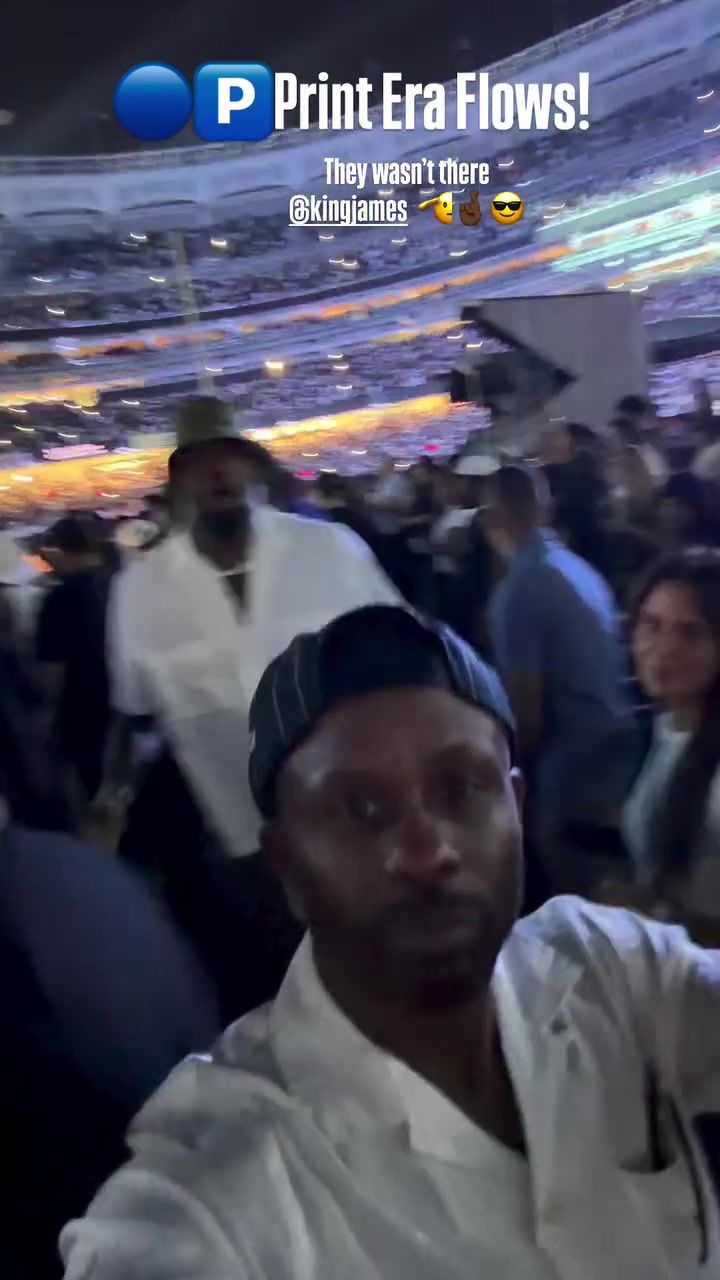 詹姆斯塔图姆内场同框 米切尔独坐看台 Jay-Z演唱会成NBA球星聚会 詹姆斯塔图姆内场同框 米切尔独坐看台 Jay-Z演唱会成NBA球星聚会
