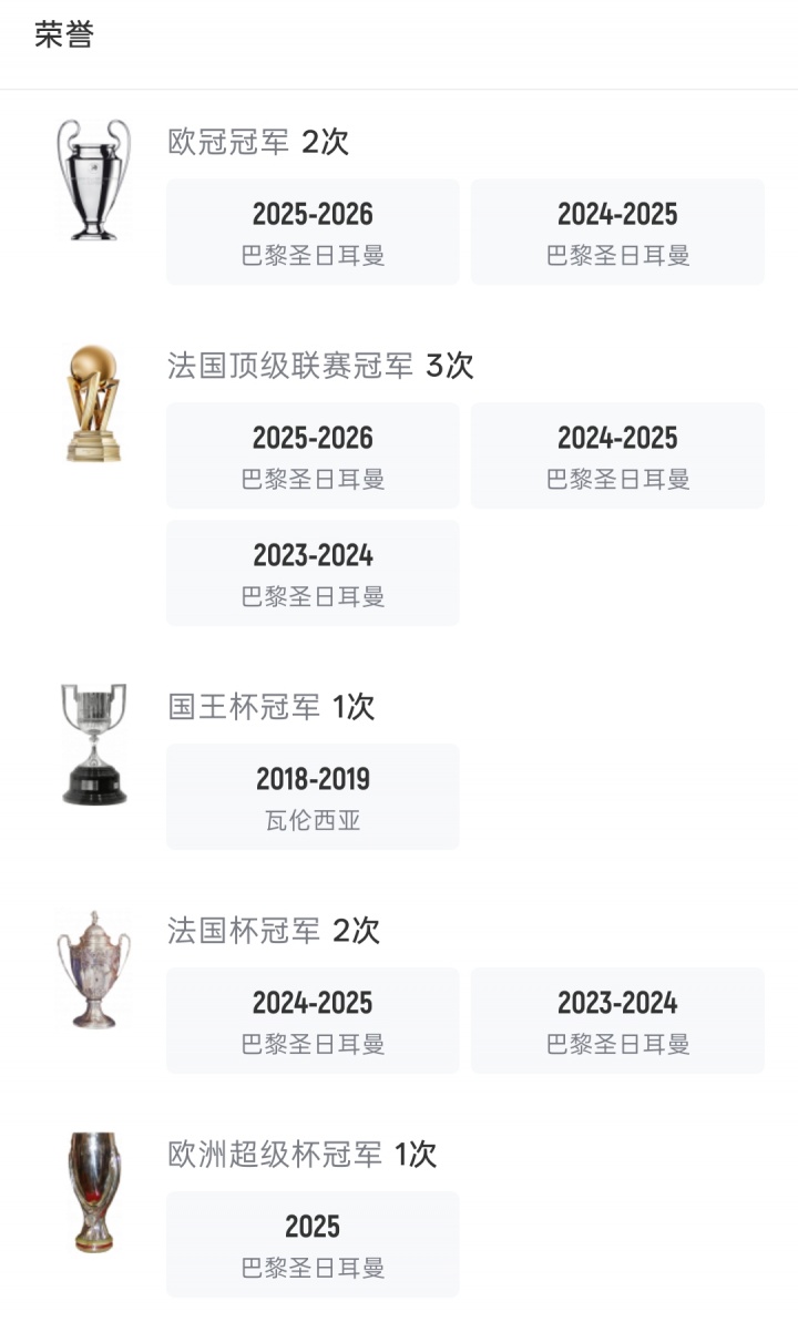 李刚仁转投马竞，巴黎三年11冠含两座欧冠