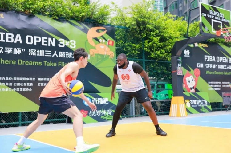FIBA Open 3x3深圳石厦站收官 田面股份21-5血洗平山股份夺围村组冠军